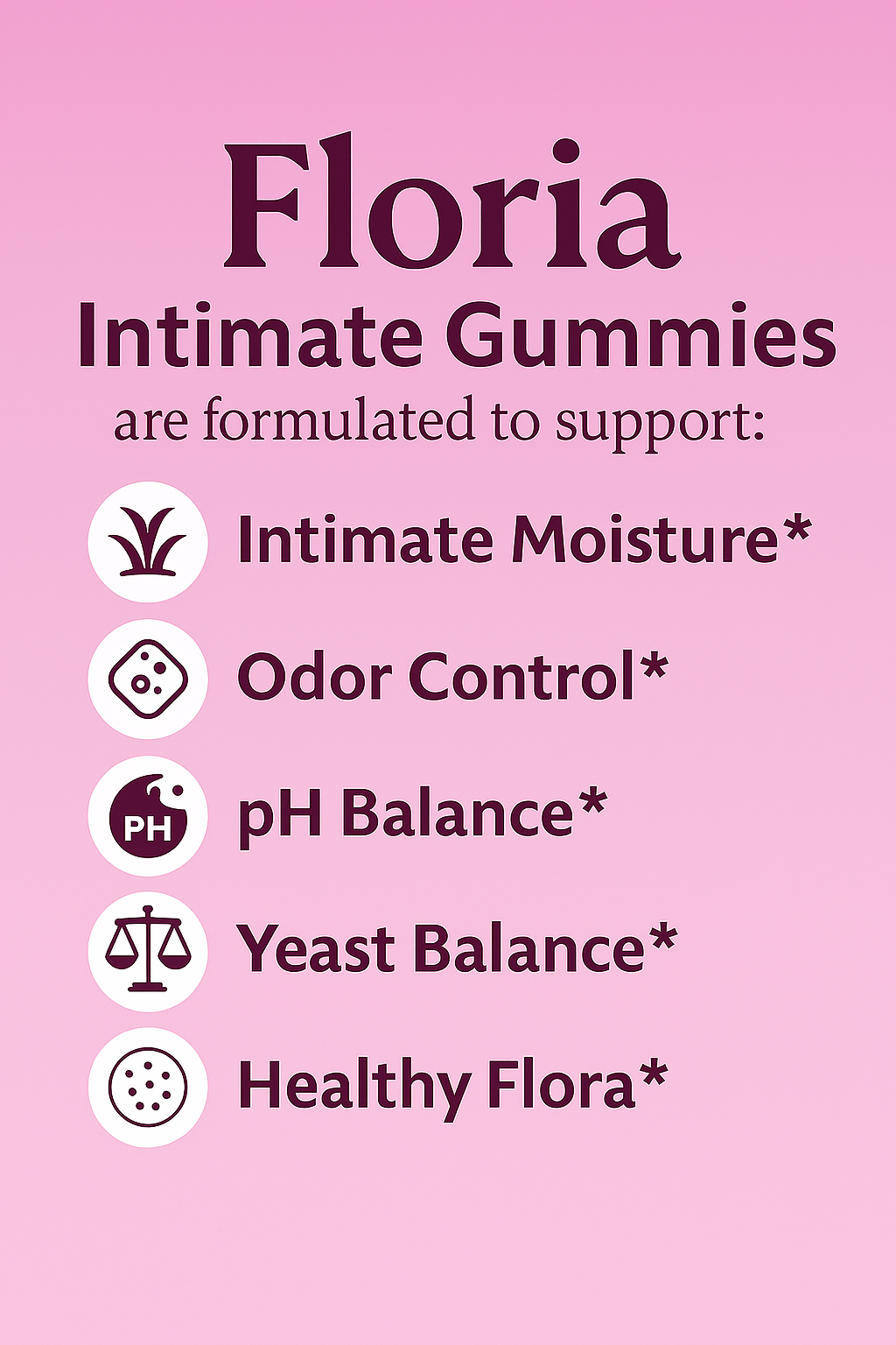 Floria - Women's Probiotic Gummies
